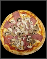 champignons en ham